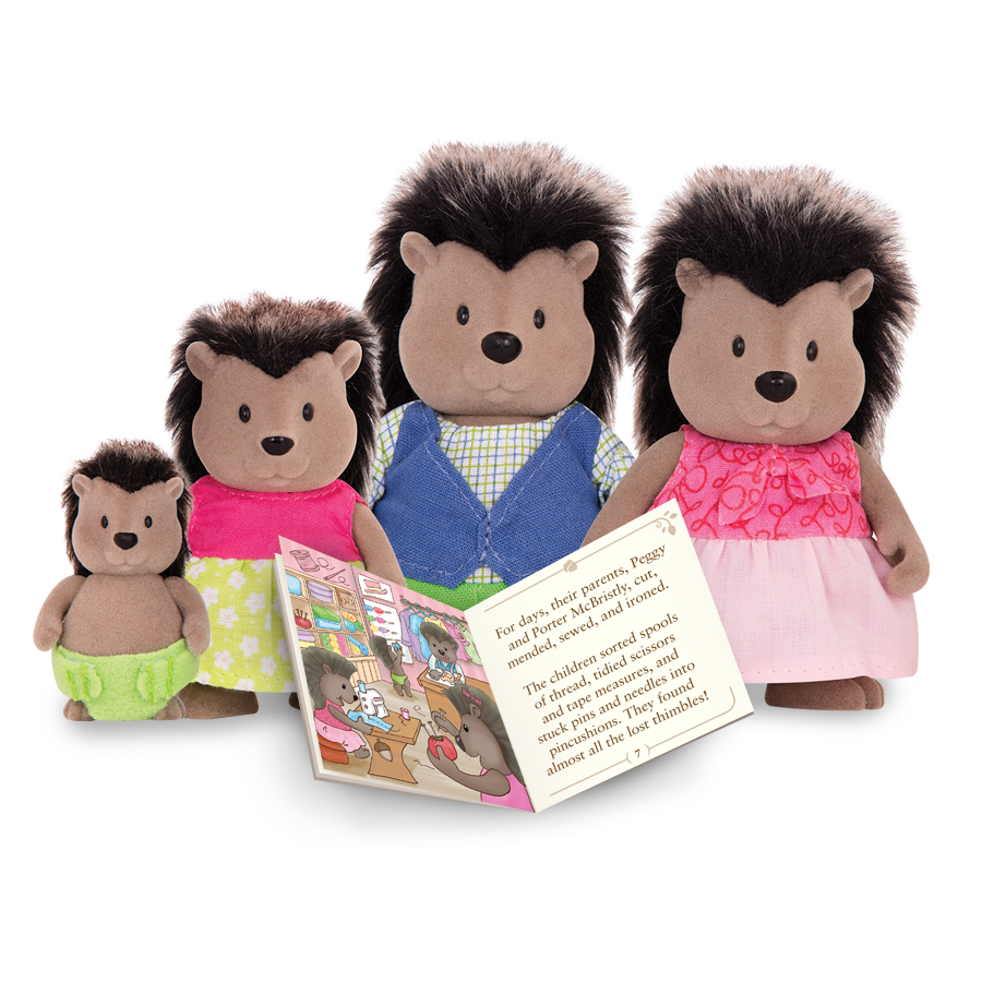 McBristly Porcupine Family