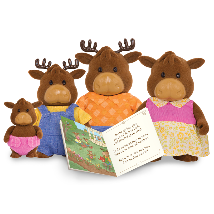 Vanderhoof Moose Family