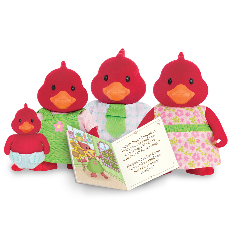 Tailfeather Cardinal Family