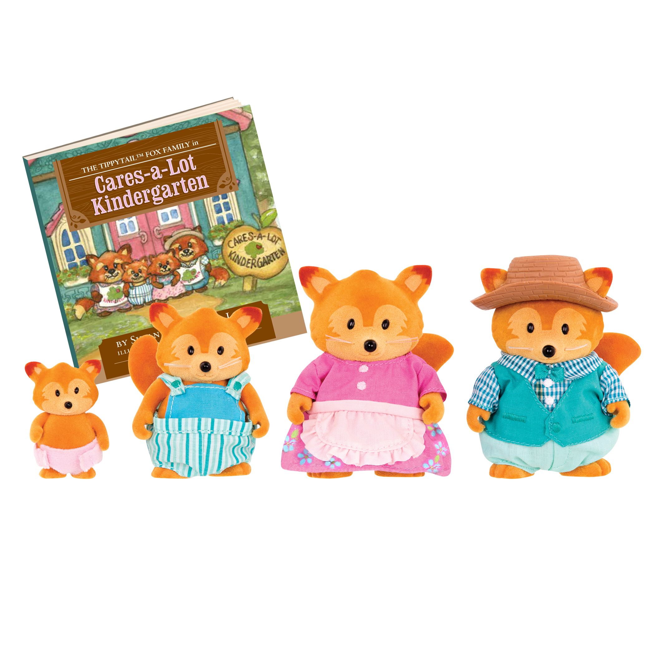 Tippytail Fox Family