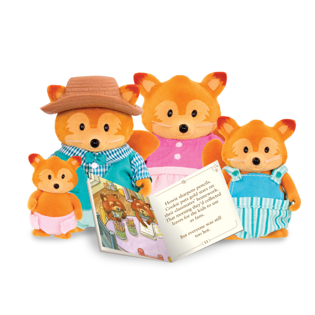 Tippytail Fox Family