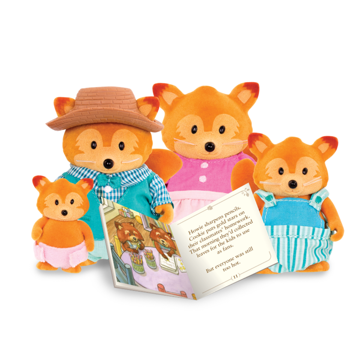 Tippytail Fox Family