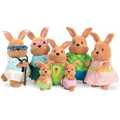Cottonball Rabbit Family