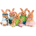 Cottonball Rabbit Family