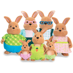 Cottonball Rabbit Family