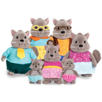 Bustleberry Squirrel Family