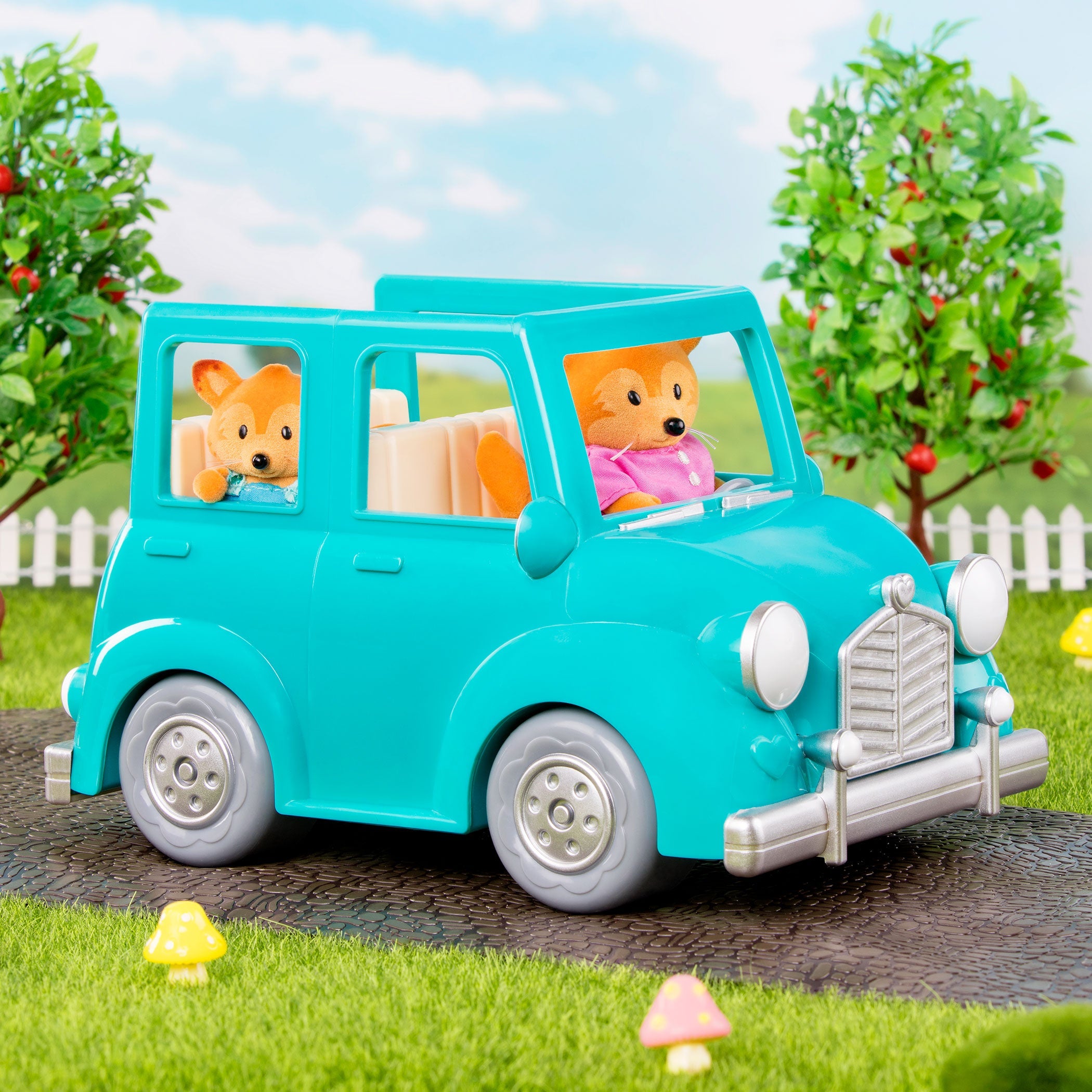 Tippytail Fox Family