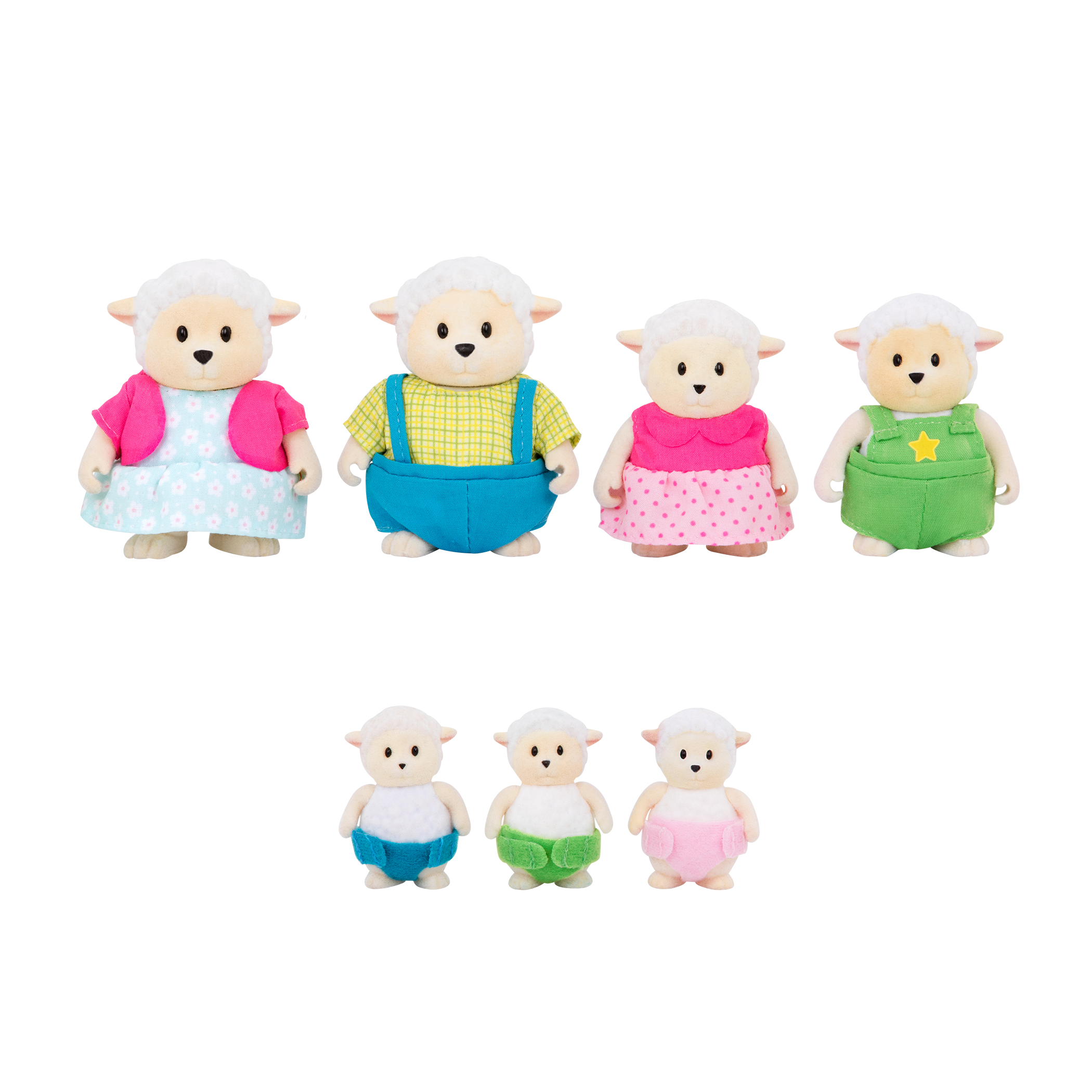 Curlycuddles Sheep Family