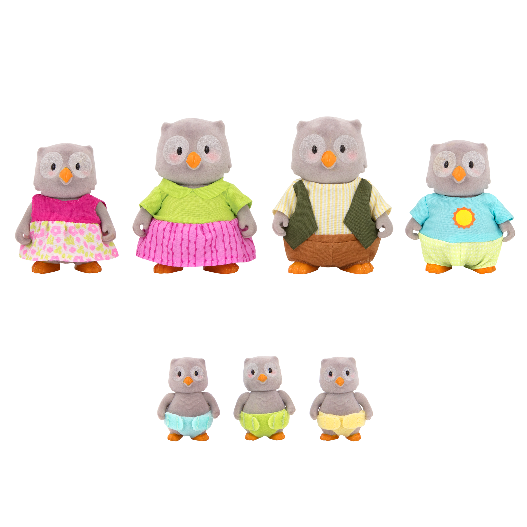 McHoot Owl Family