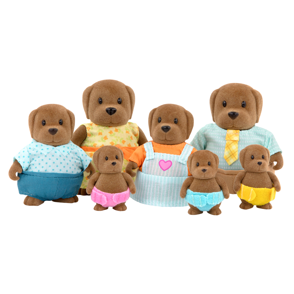 Wagadoodle Dog Family
