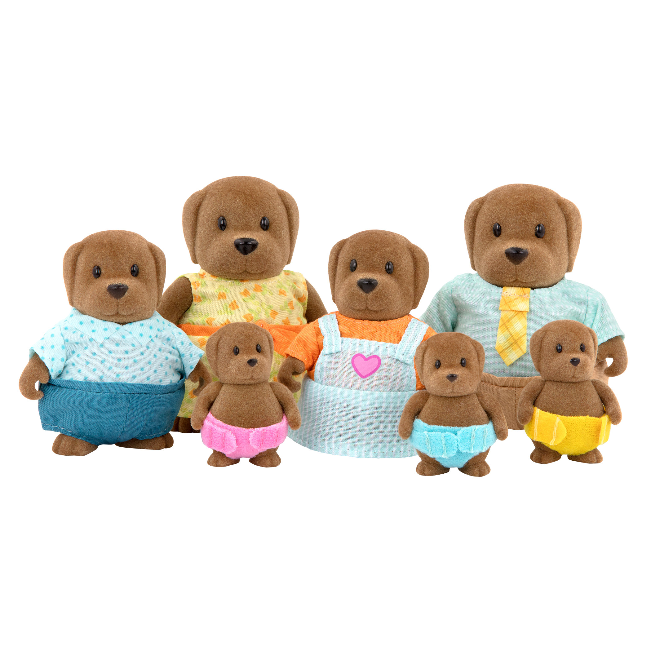 Wagadoodle Dog Family
