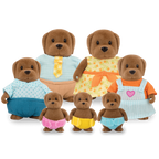 Wagadoodle Dog Family