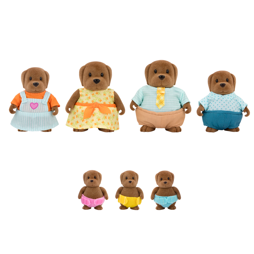 Wagadoodle Dog Family
