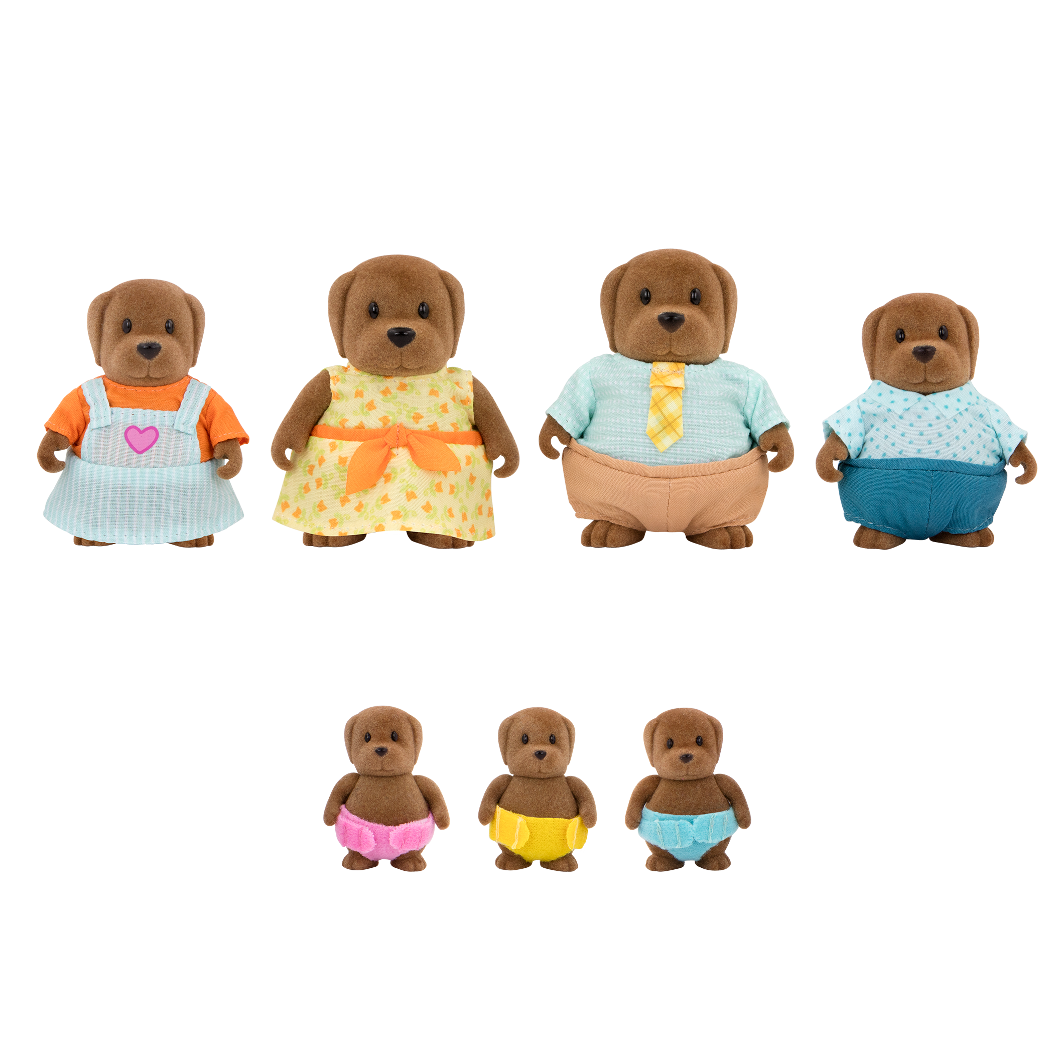 Wagadoodle Dog Family