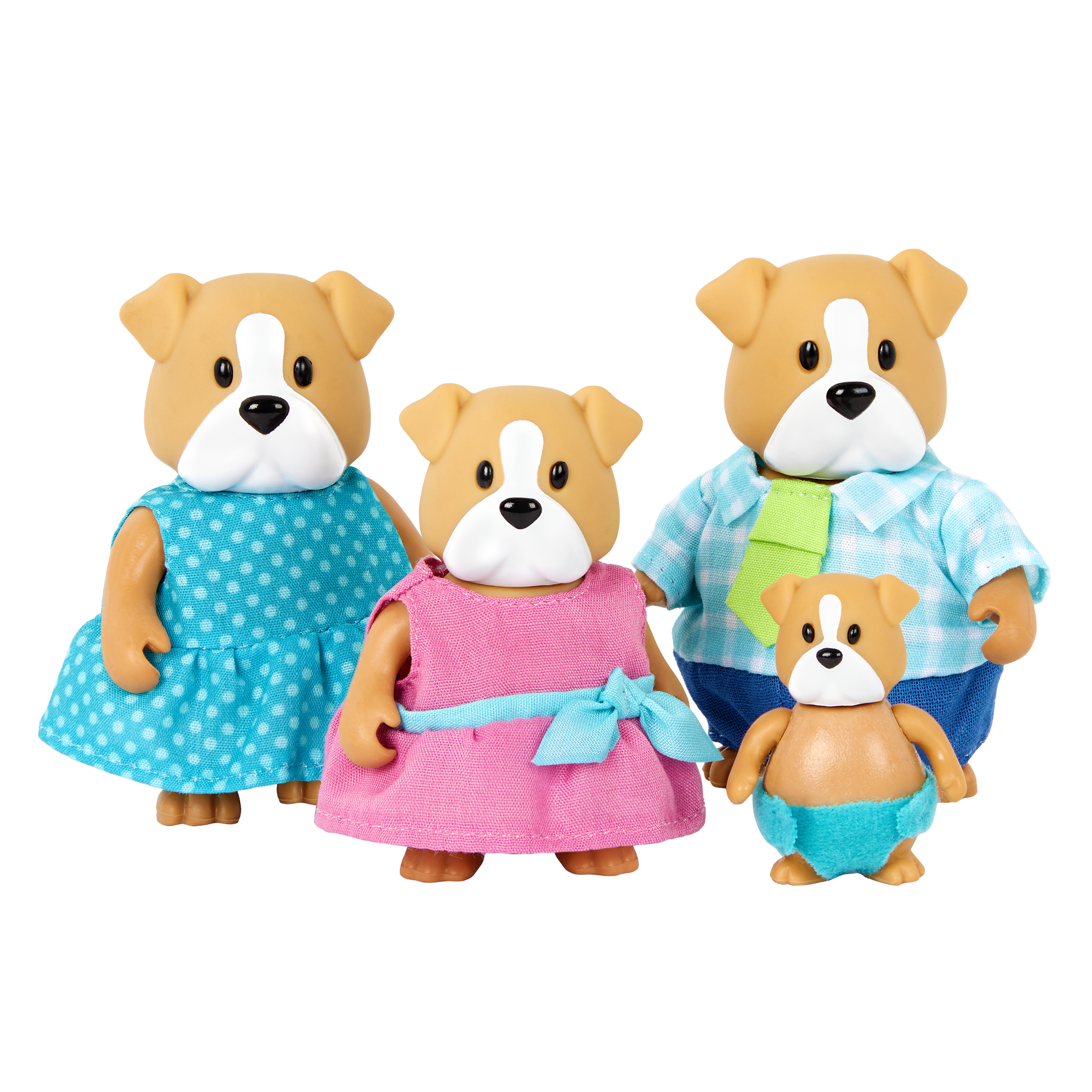 Woofington Bulldog Family