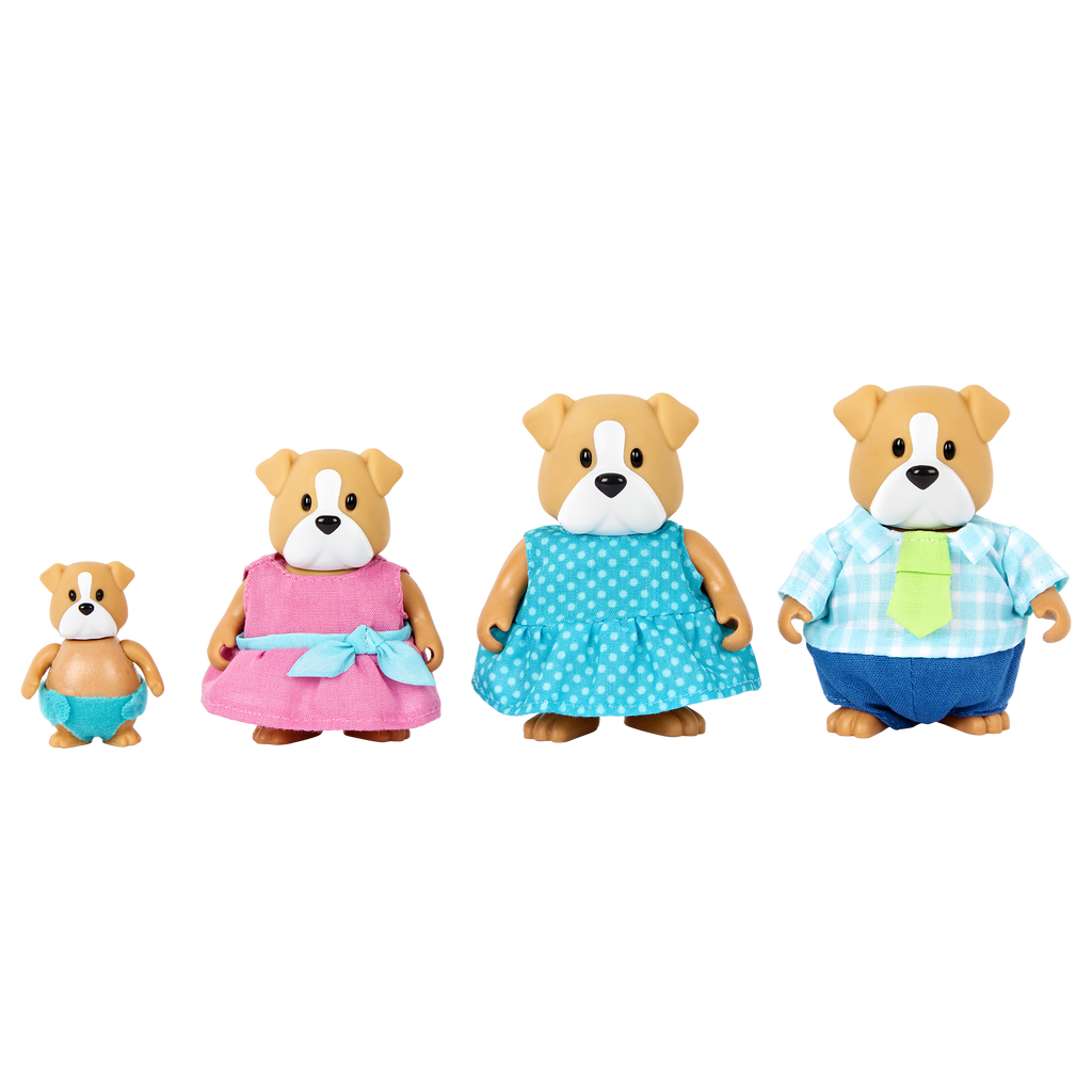 Woofington Bulldog Family