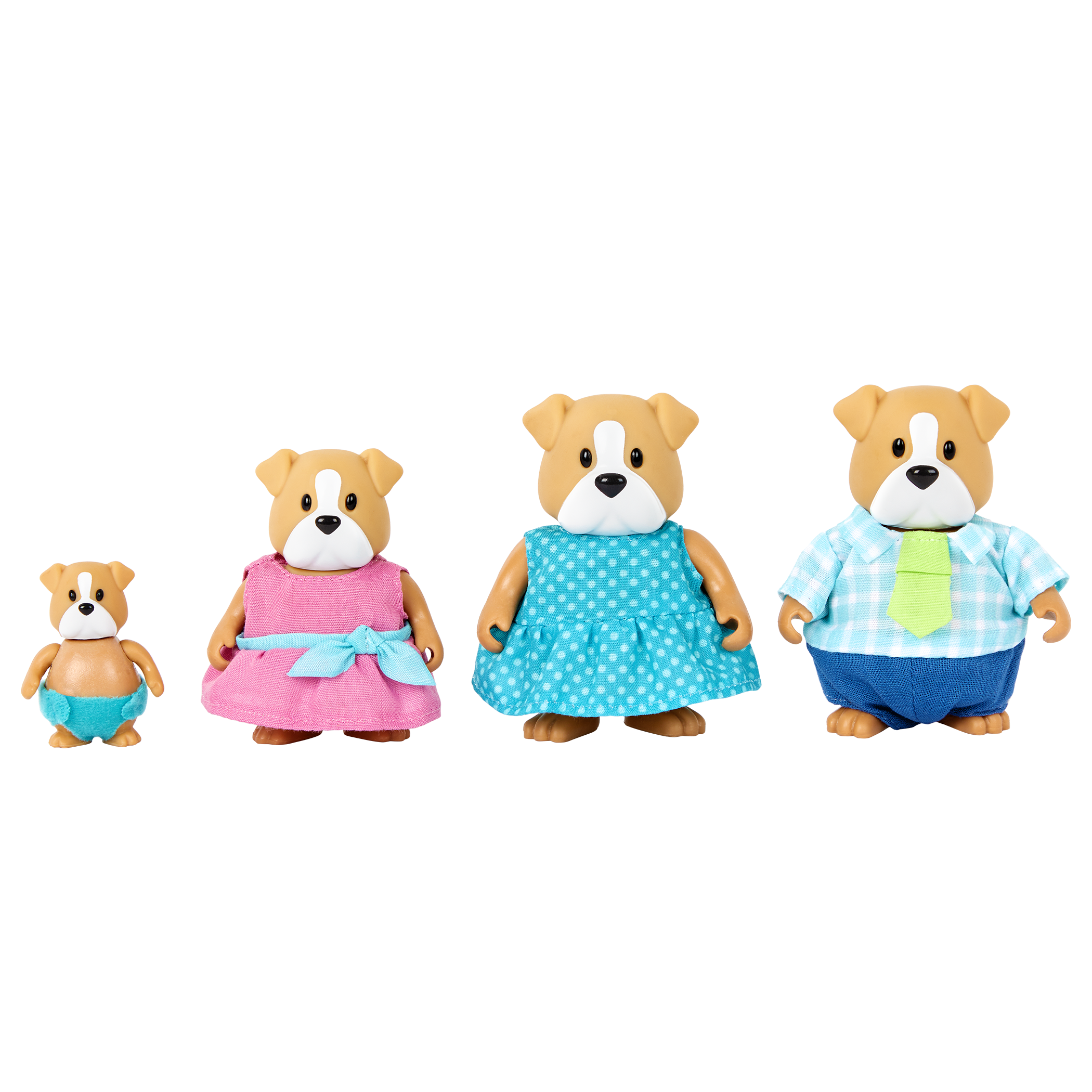 Woofington Bulldog Family