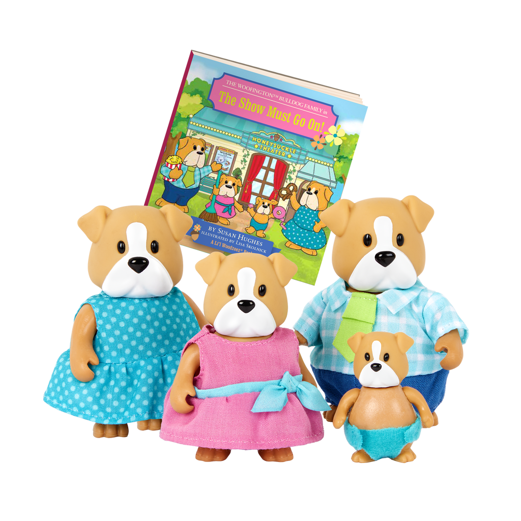 Woofington Bulldog Family