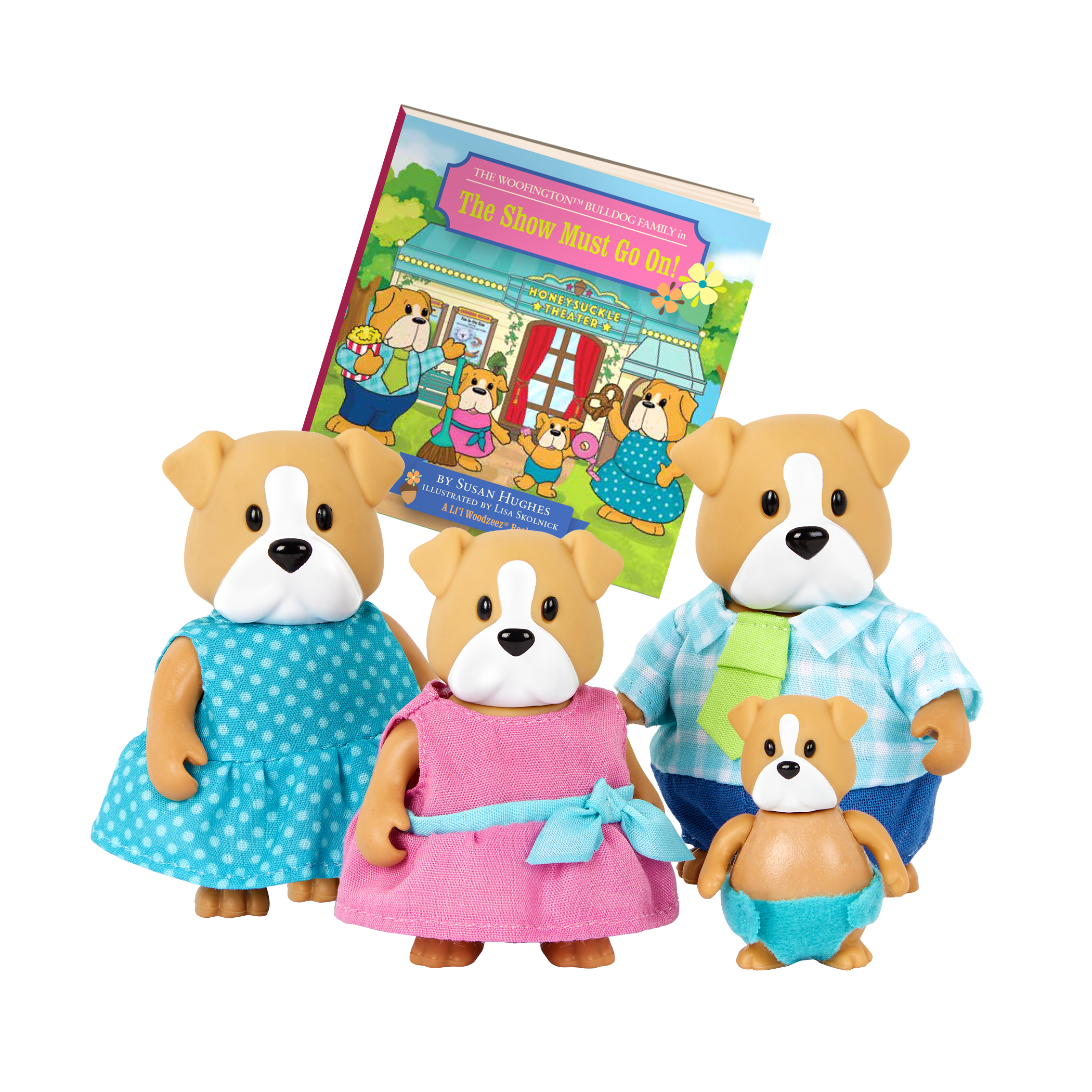 Woofington Bulldog Family