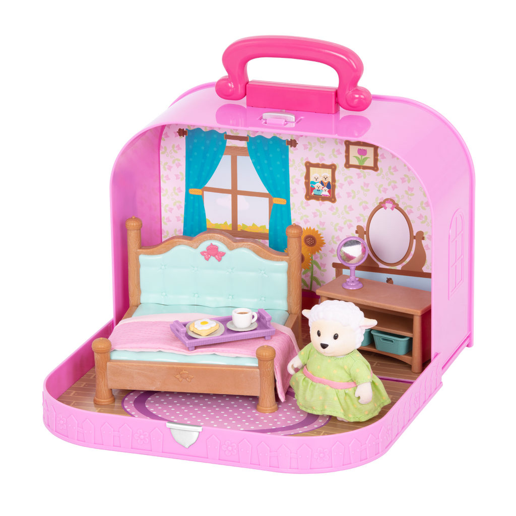 Bedroom Suitcase Playset