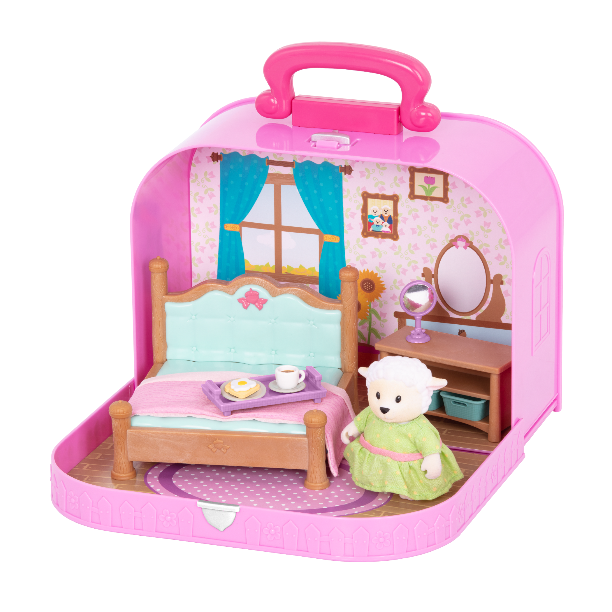 Bedroom Suitcase Playset
