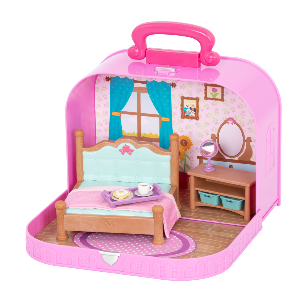 Bedroom Suitcase Playset