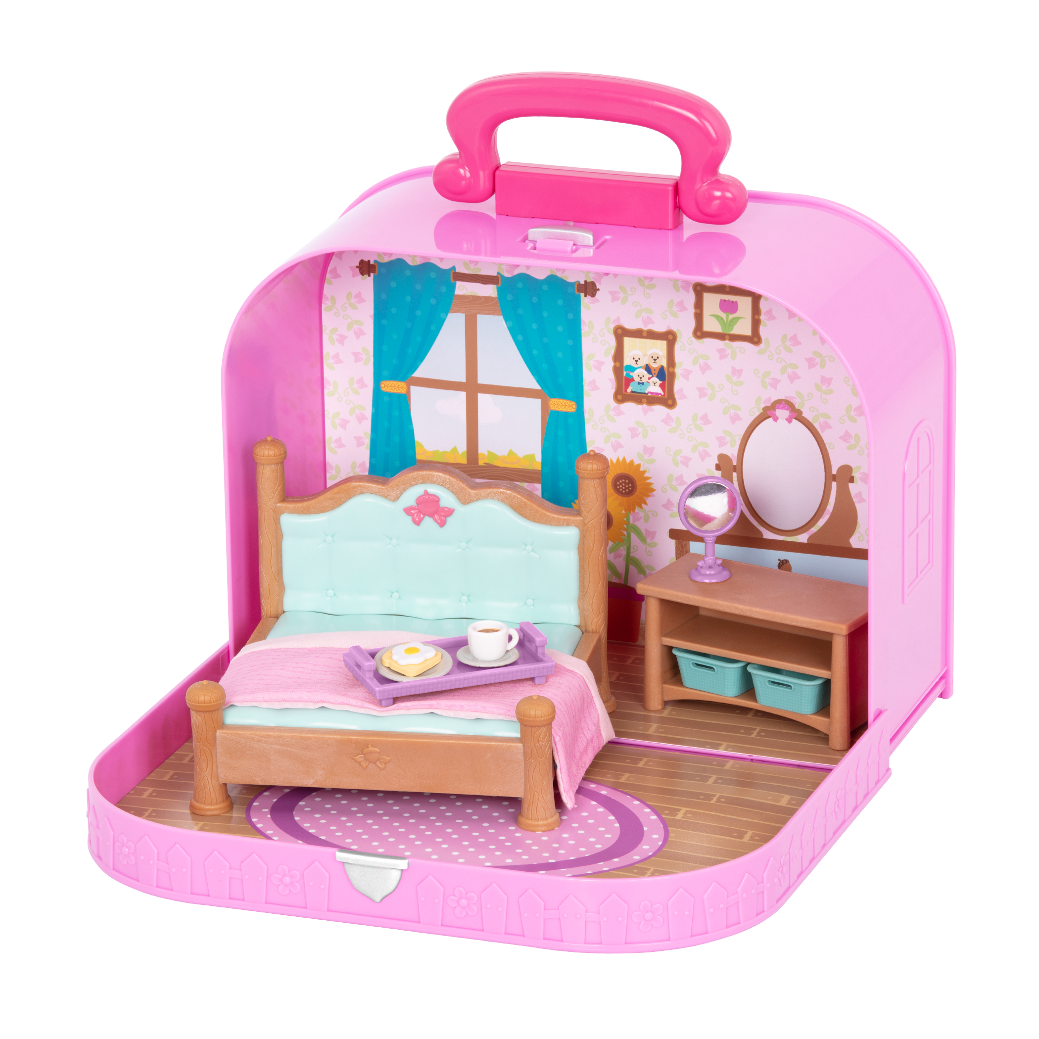 Bedroom Suitcase Playset