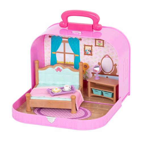 Bedroom Suitcase Playset