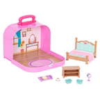 Bedroom Suitcase Playset