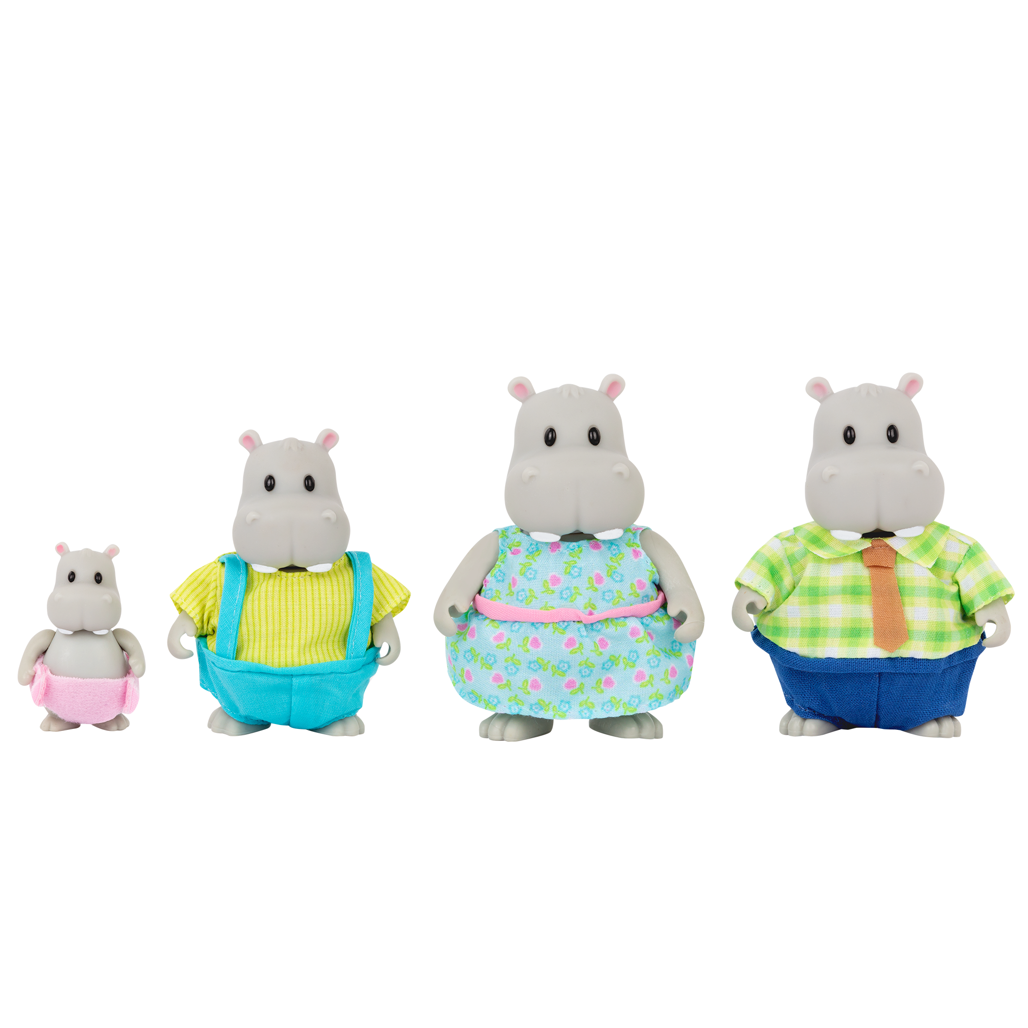 Riverdipper Hippo Family