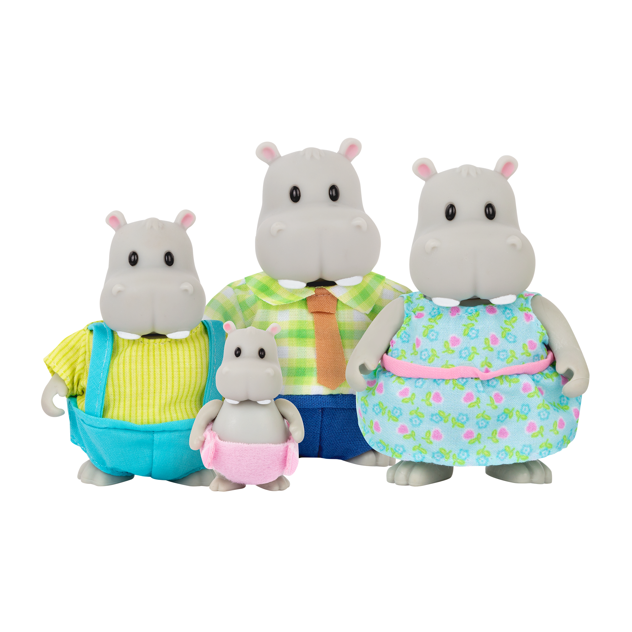 Riverdipper Hippo Family